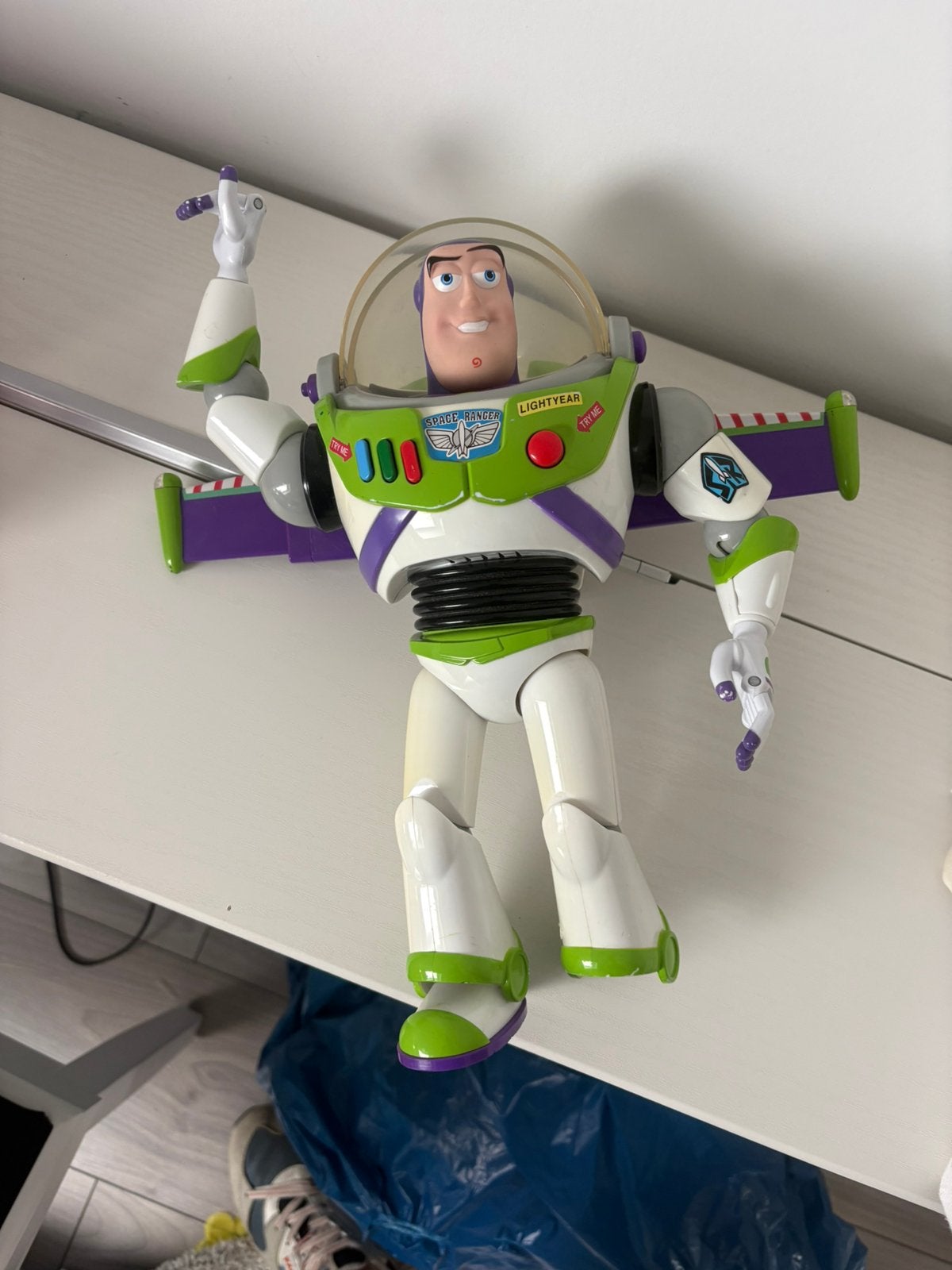 Buzz lightyear, Ophalen, Zo goed als nieuw