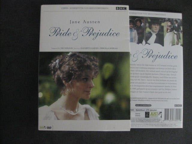 PRIDE & PREJUDICE - BBC in een 2-DVD BOX - JANE AUSTEN, Alle leeftijden, Ophalen, Zo goed als nieuw, Overige genres