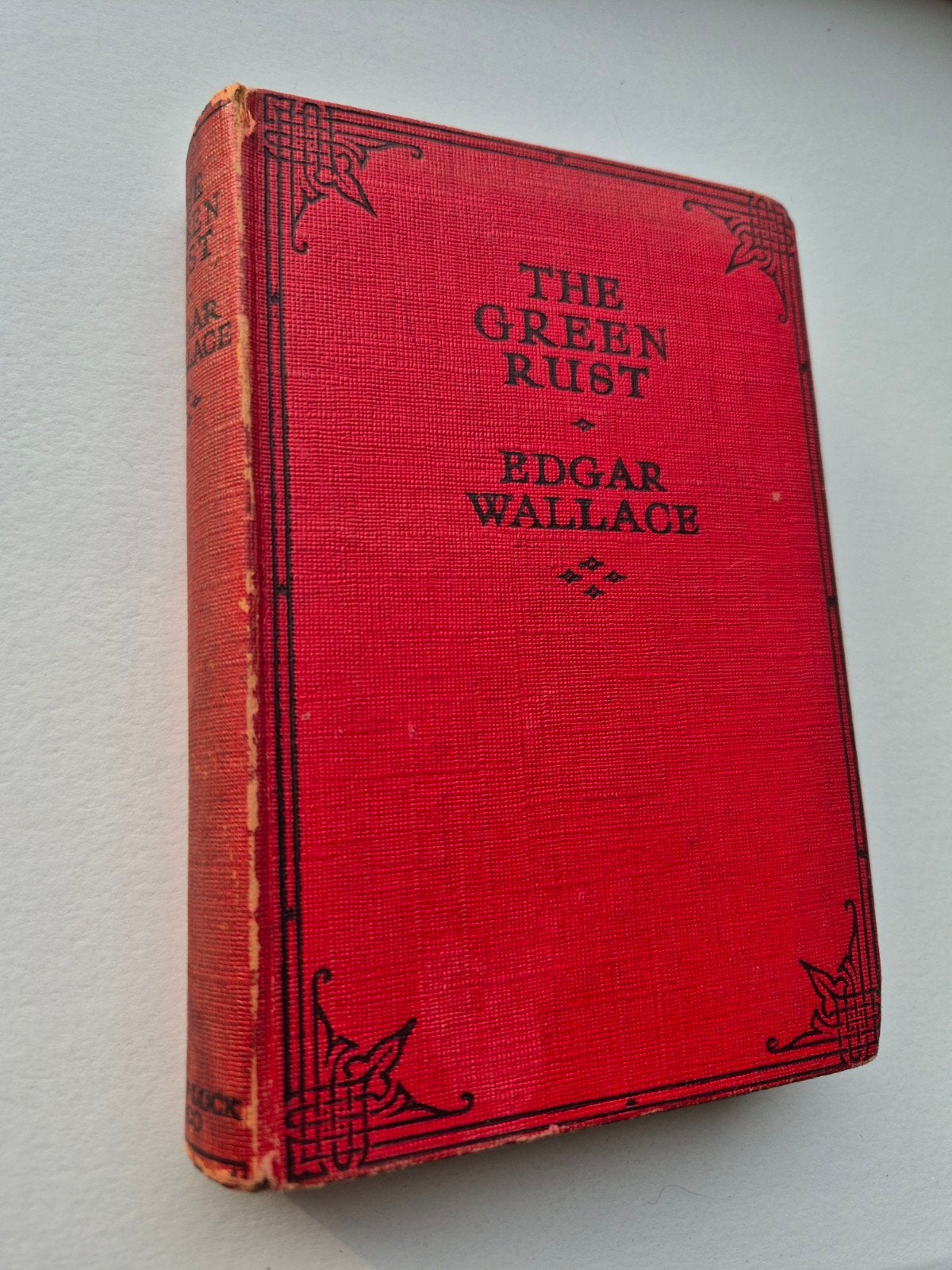 The Green Rust - Edgar Wallace (Vintage Boek), Ophalen of Verzenden, Edgar Wallace