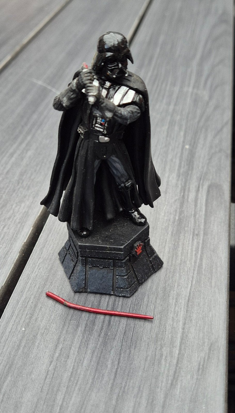 Star Wars Darth Vader Vintage schaakstuk, Verzamelen, Star Wars, Ophalen of Verzenden, Gebruikt, Overige typen