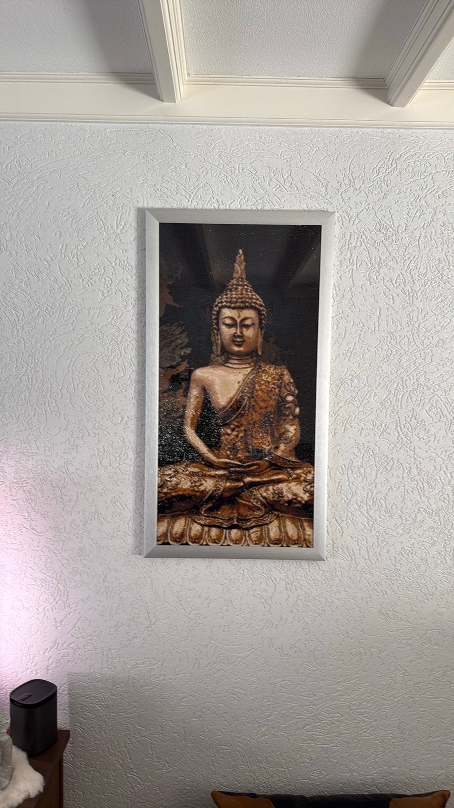 Diamond Painting Boeddha in meditatiehouding 50x100 cm, Ophalen, Zo goed als nieuw