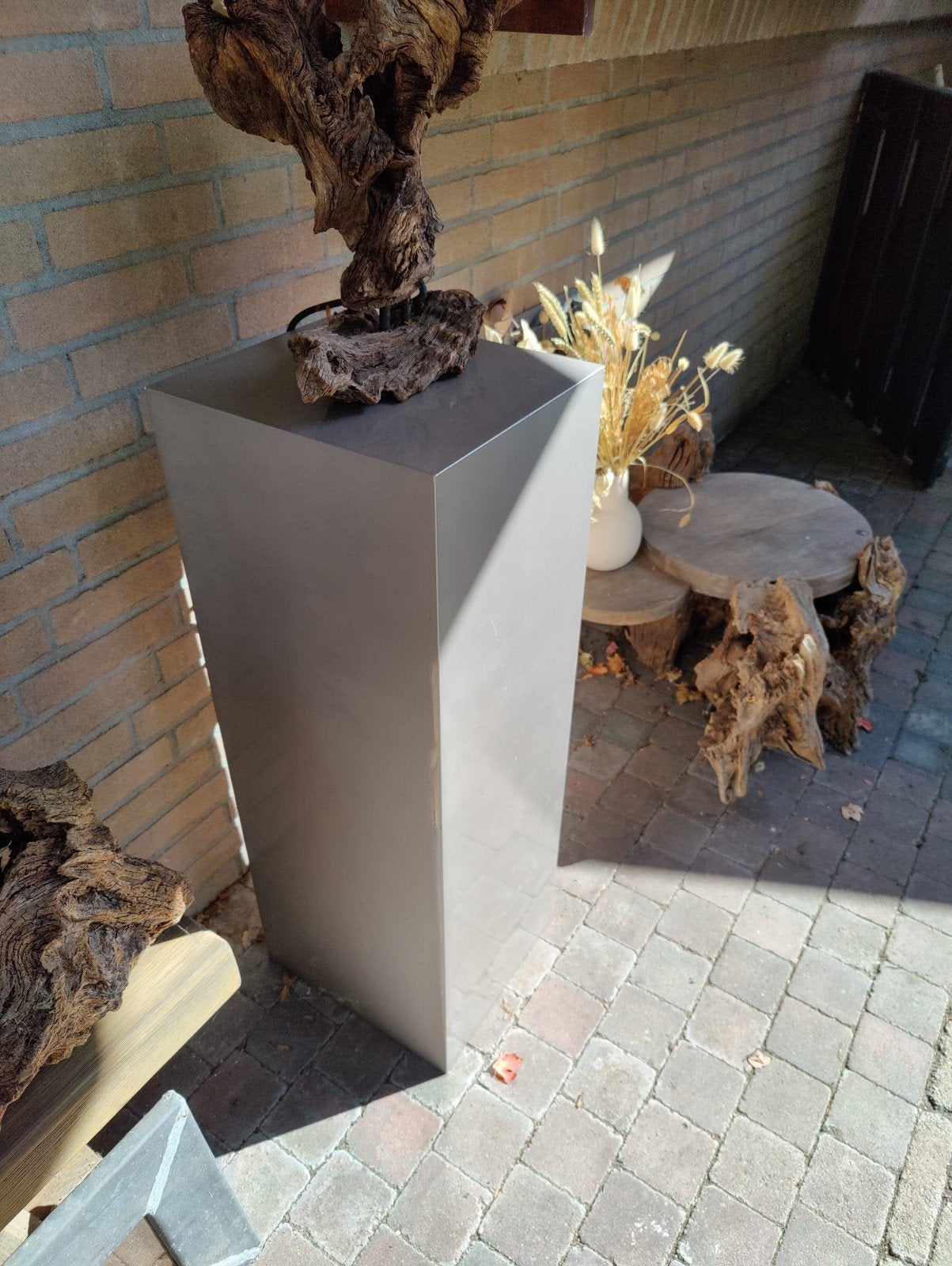 Planten zuil hoogglans gespoten 88x30, Ophalen, Gebruikt