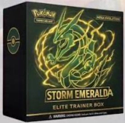 Pokémon Storm Emeralda Elite Trainer Box, Ophalen of Verzenden, Nieuw, Boosterbox