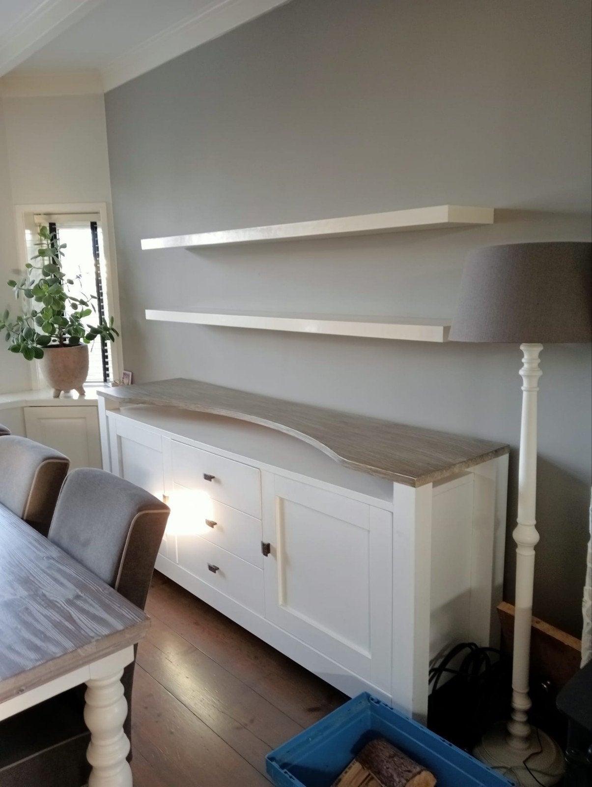 dressoir wit, Ophalen, Gebruikt, 150 tot 200 cm, Minder dan 100 cm