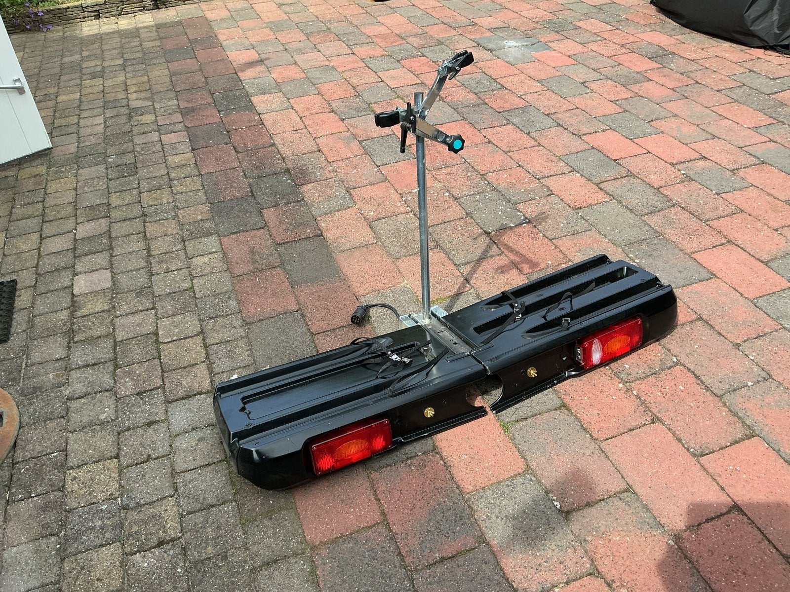 Trekhaak fietsendrager voor 2 fietsen, Ophalen of Verzenden, 2 fietsen, Gebruikt, Trekhaakdrager