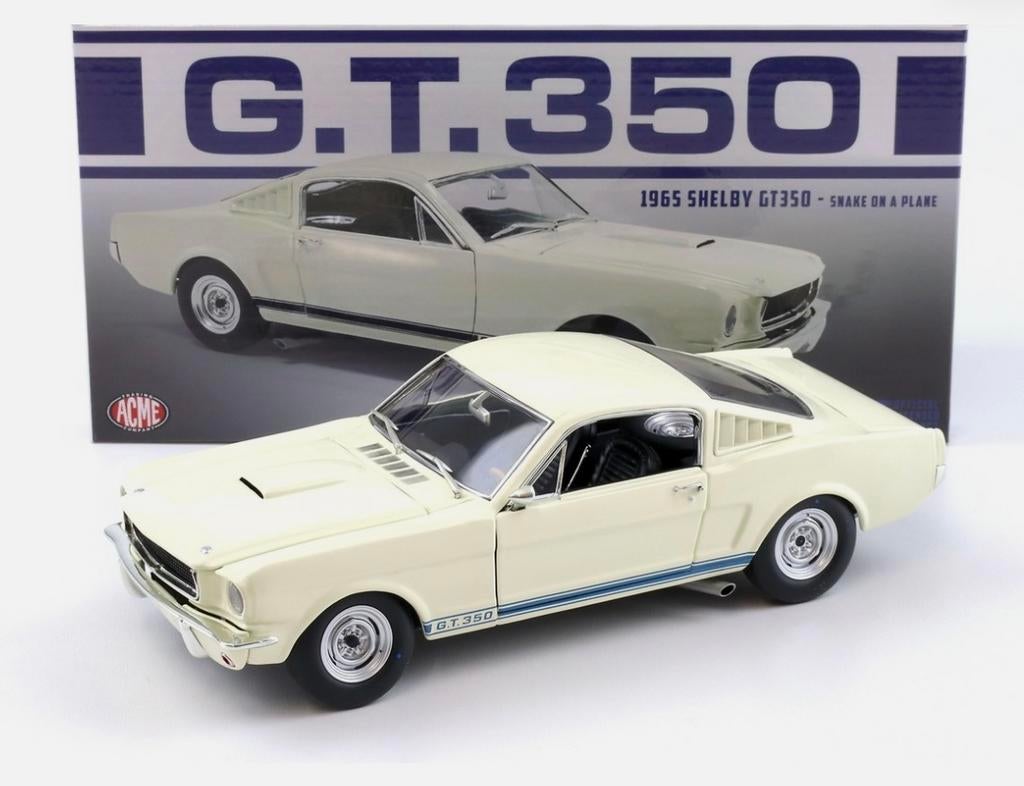 ACME 1965 Shelby GT350 Coupe Snake on a Plane, Ophalen of Verzenden, Zo goed als nieuw, Overige merken