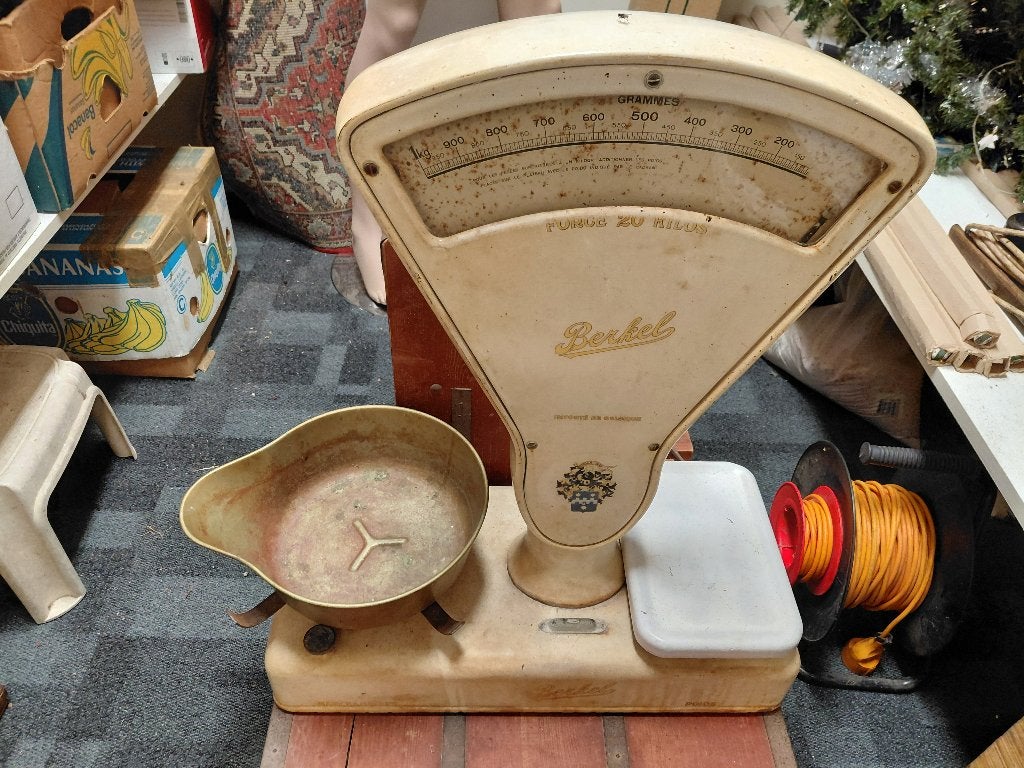 Vintage winkel weegschaal, merk Berkel., Ophalen