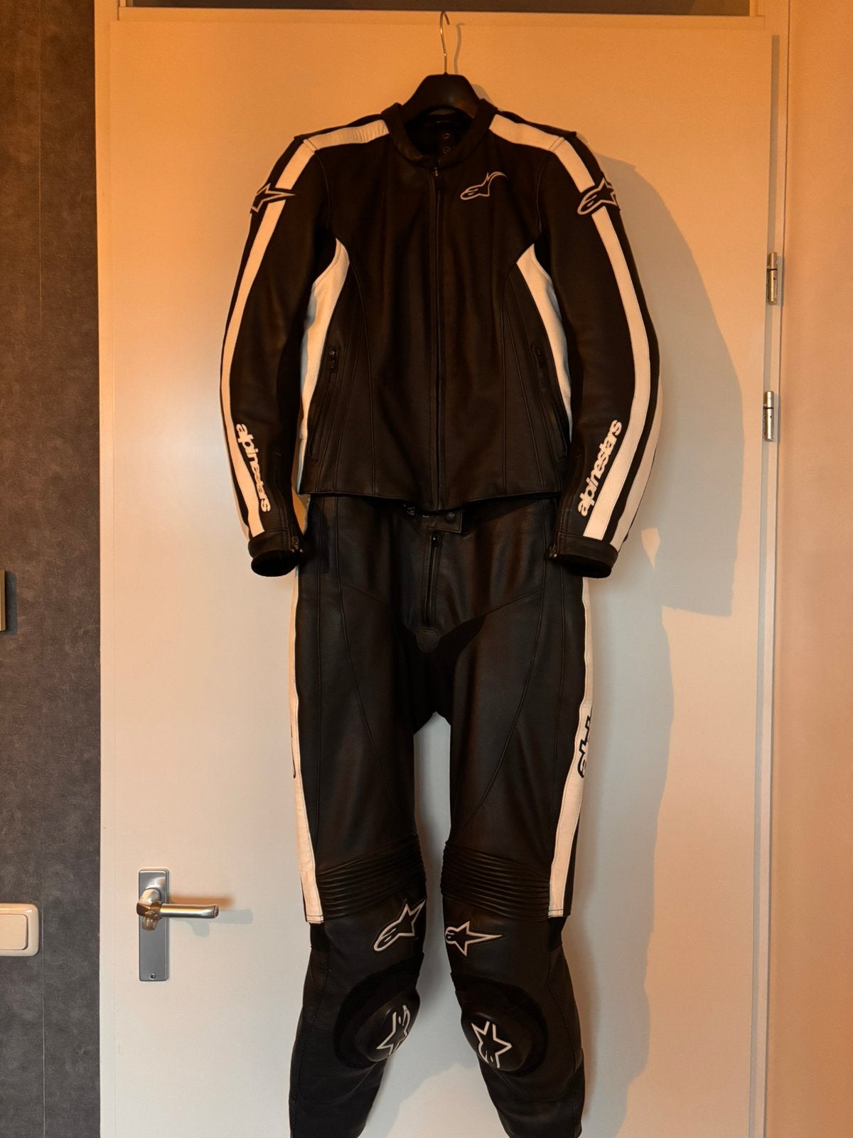 Alpinestars Stella 2-delig leren motorpak, Motoren, Kleding | Motorkleding, Ophalen of Verzenden, Tweedehands, Dames, Combipak