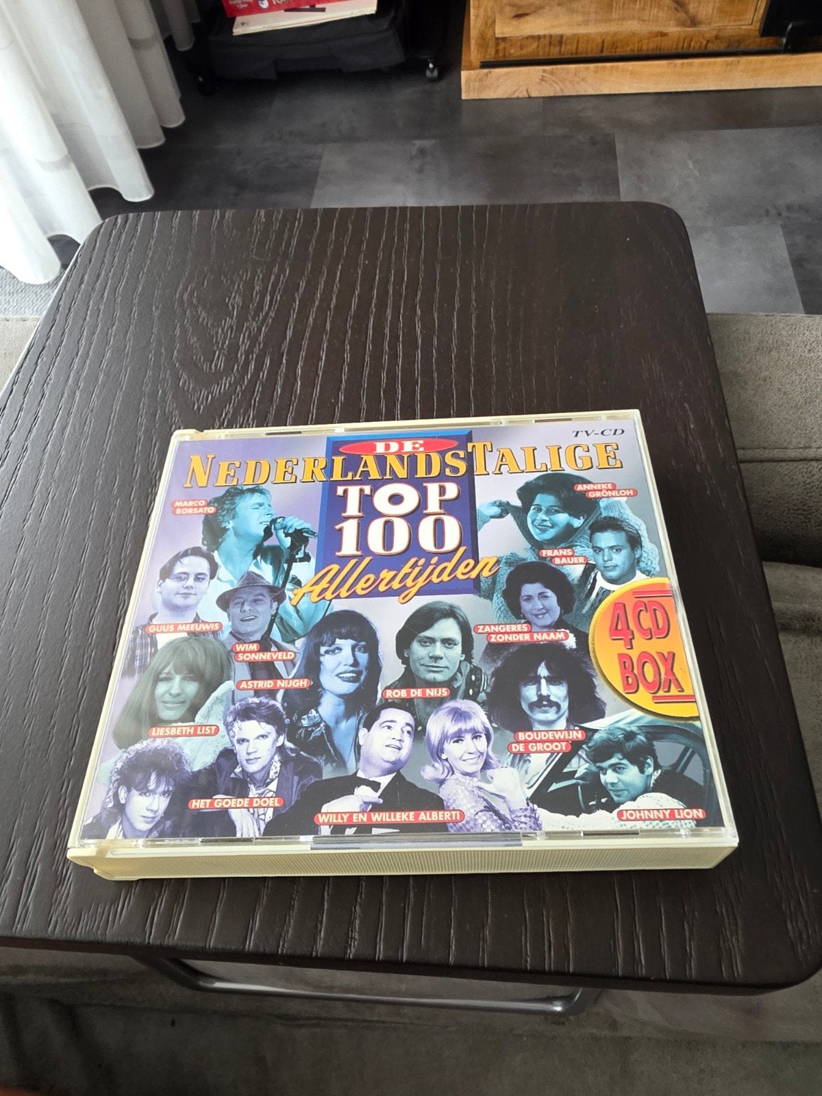 De Nederlandstalige Top 100 Allertijden - 4 CD Box, Gebruikt, Boxset, Overige genres, Inclusief doosje
