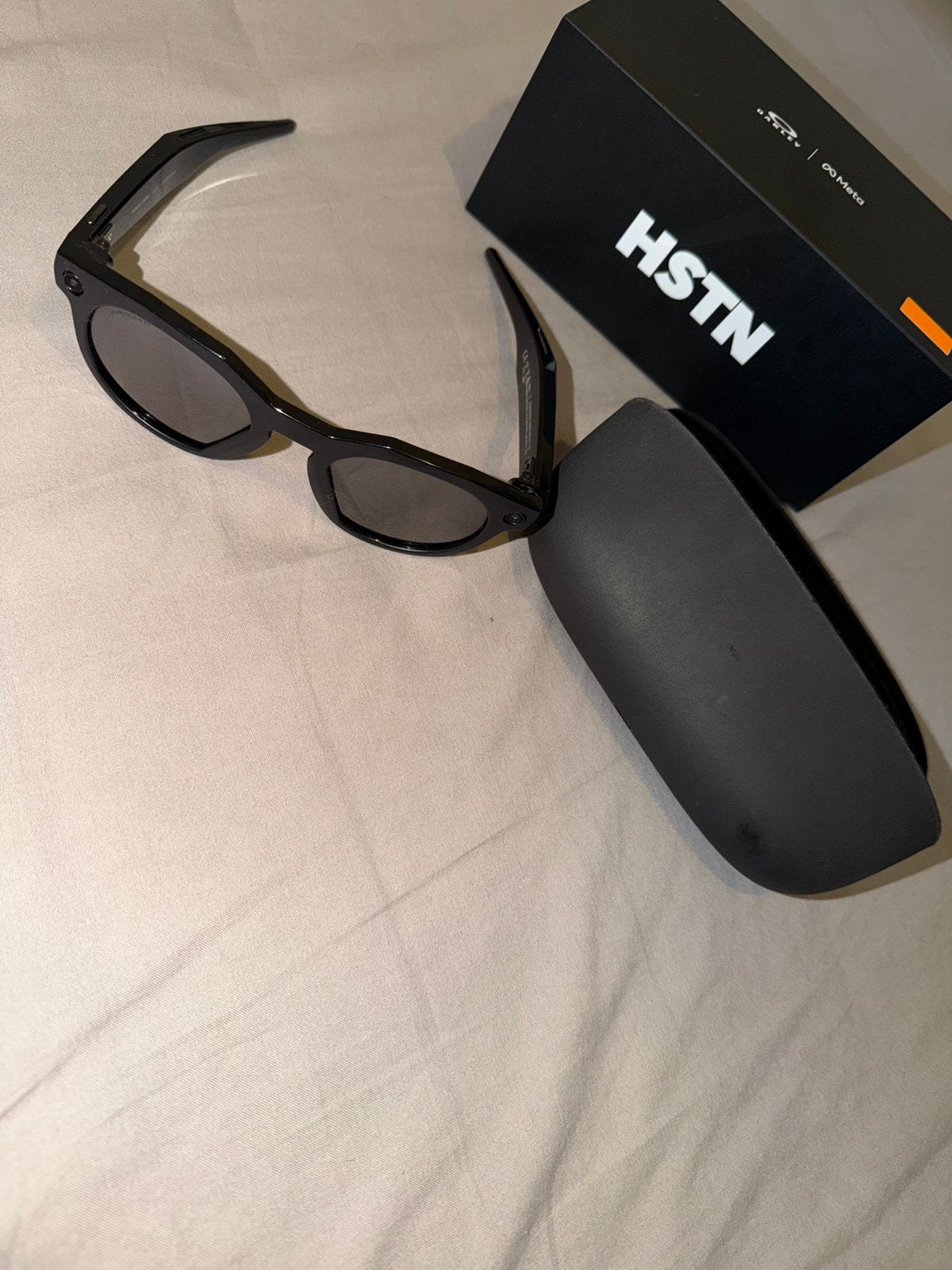 Oakley Meta HSTN Smart Glasses – Prizm Black – NIEUW, Ophalen of Verzenden, Zo goed als nieuw, Zwart, Oakley