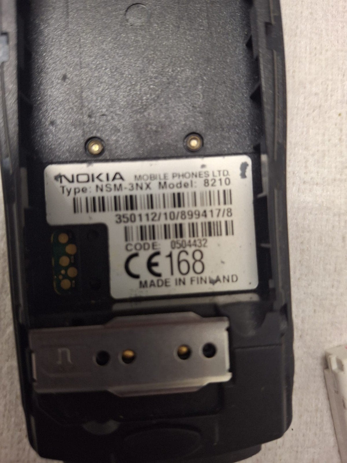 Nokia 8210 en 8310, Ophalen of Verzenden, Geen camera, Zwart
