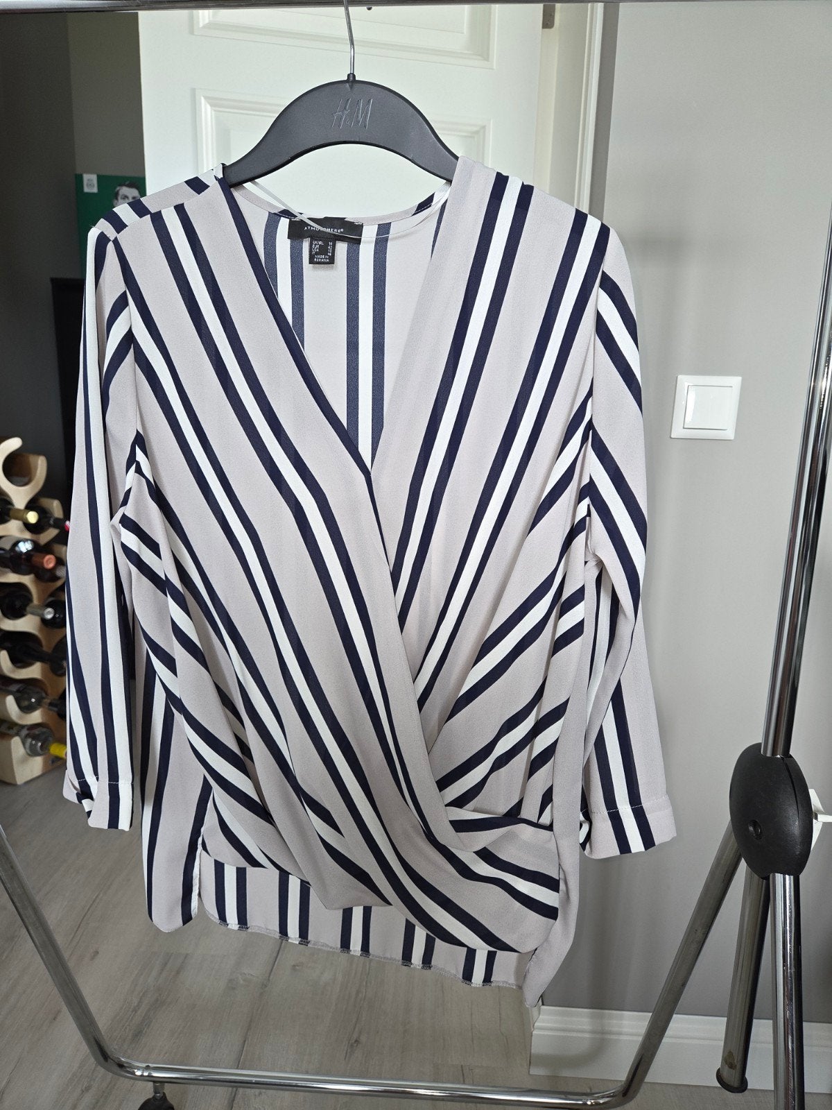 blouse, Kleding | Dames, Atmosphere, Blauw, Maat 46/48 (XL) of groter, Ophalen of Verzenden