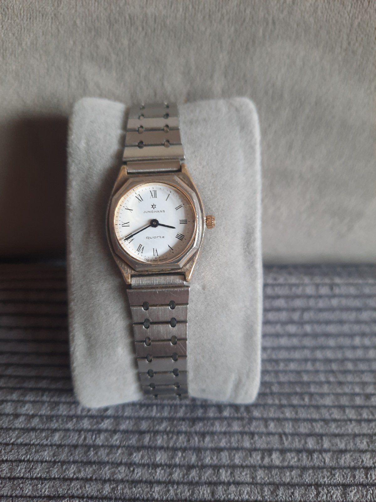 Vintage Junghans horloge uit West-Duitsland, Overige merken, Staal, Gebruikt, Staal