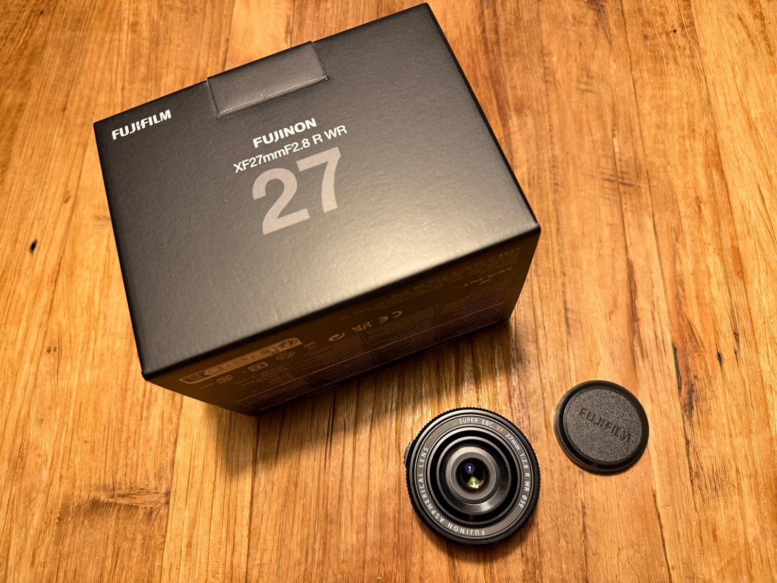 Fujifilm Fujinon XF 27mm f/2.8 R WR – Als nieuw, Ophalen, Fujifilm, 40 mm, Zo goed als nieuw