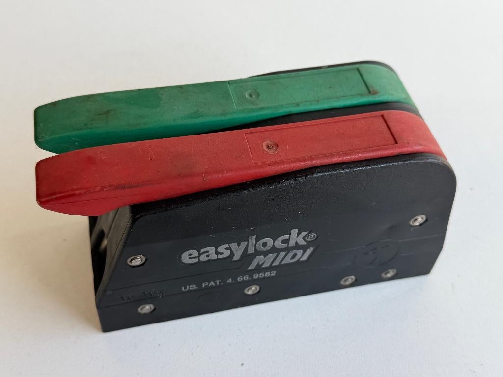 Easylock Midi 2 voudige valstopper 8-12 mm, Ophalen of Verzenden, Gebruikt, Lijn of Blok