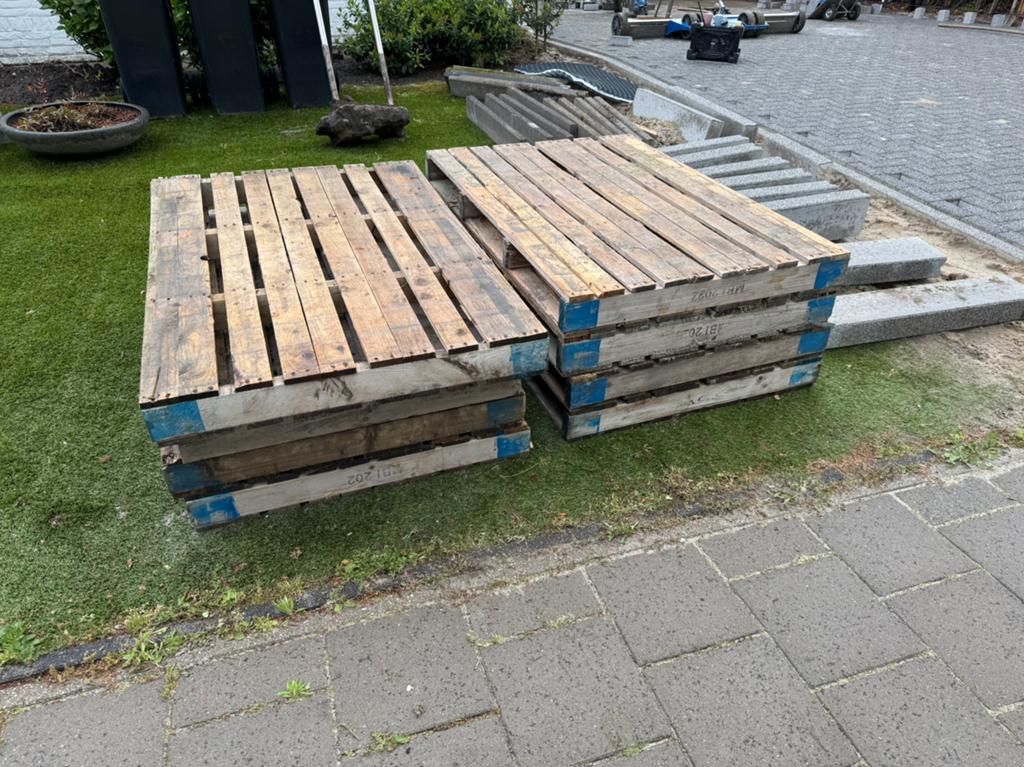 11 pallets, Doe-het-zelf en Verbouw, Ophalen