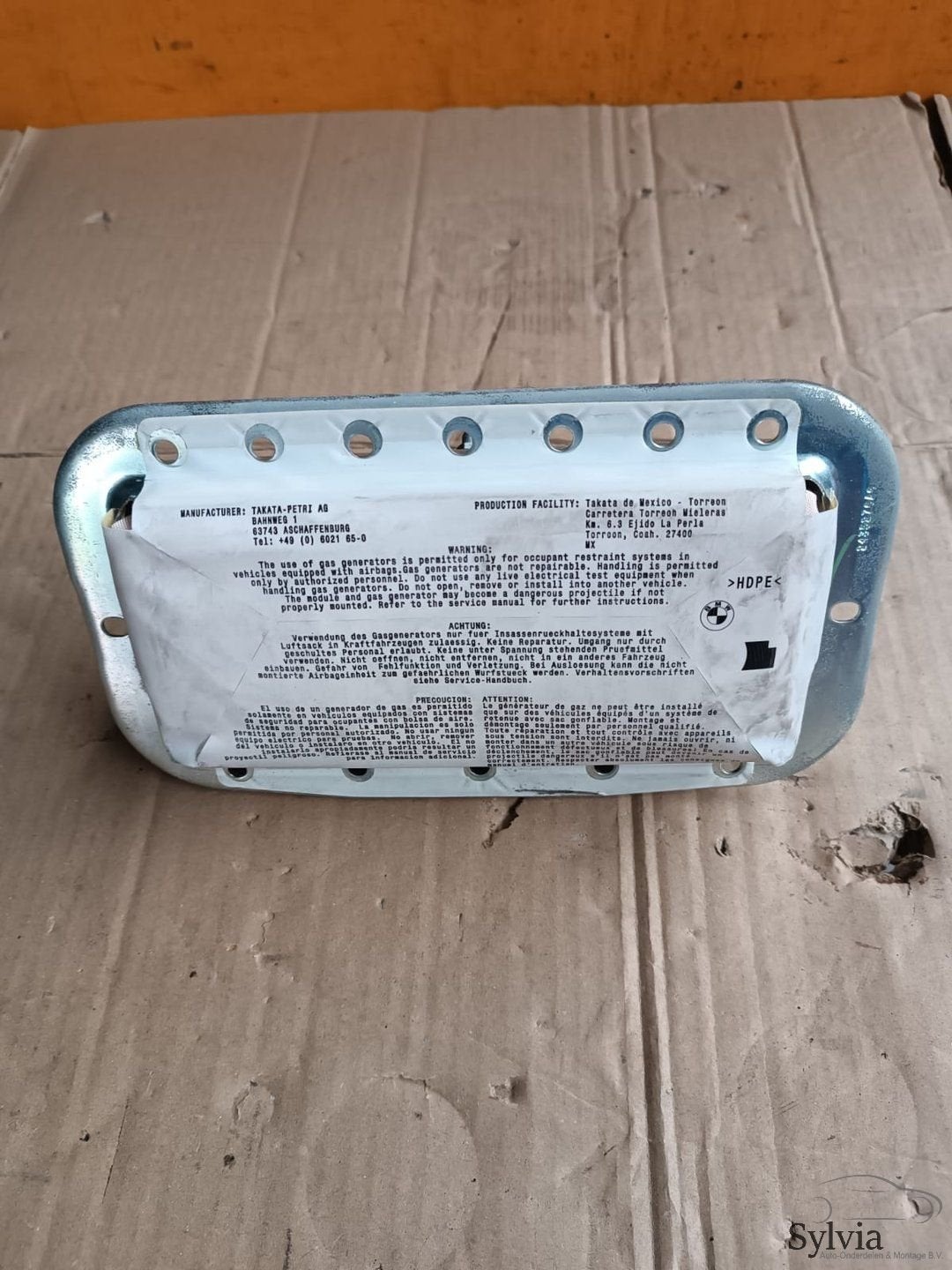 Airbag Dashboard Rechts Passagier BMW X3 / X4 F25 F26 721291, Gebruikt, -, -, Ophalen of Verzenden