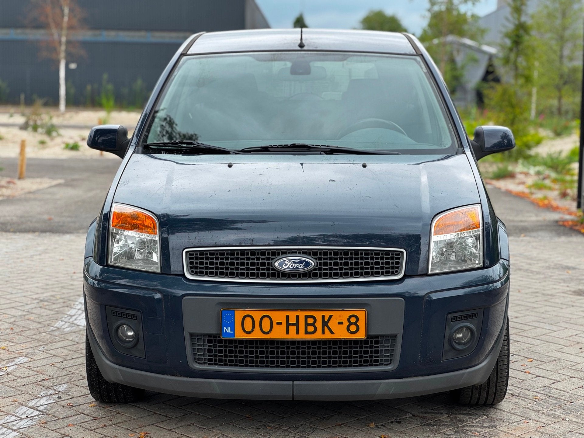 Ford Fusion 1.6-16V Futura|AIRCO|ELEKRAMEN|STUURBEKR|HOGEINS, 15 km/l, Gebruikt, Fusion, Blauw