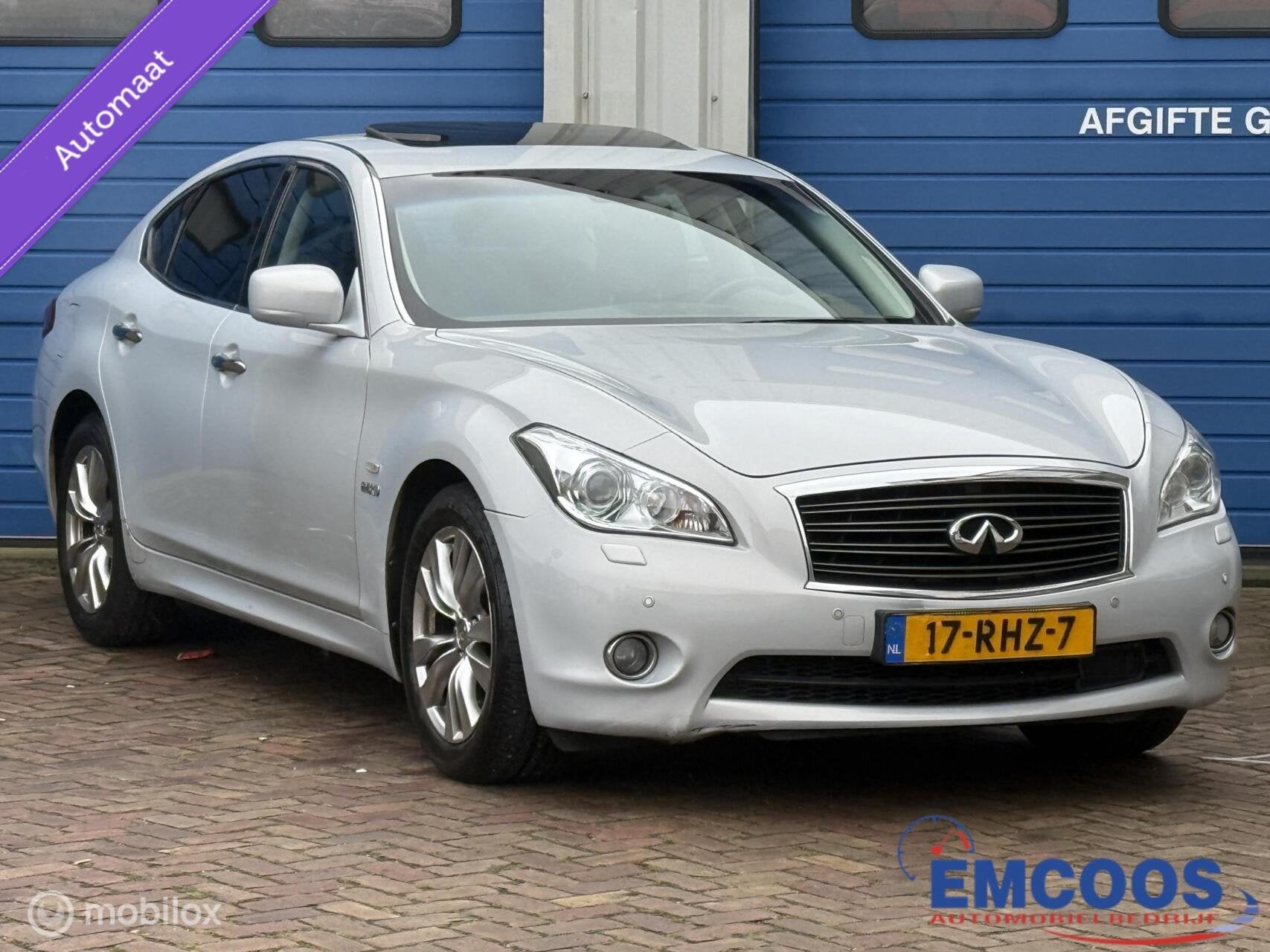 Infiniti M 35h GT Premium * Full Option * Airco * Automaat *, Auto's, Automaat, Achterwielaandrijving, Gebruikt, M-serie
