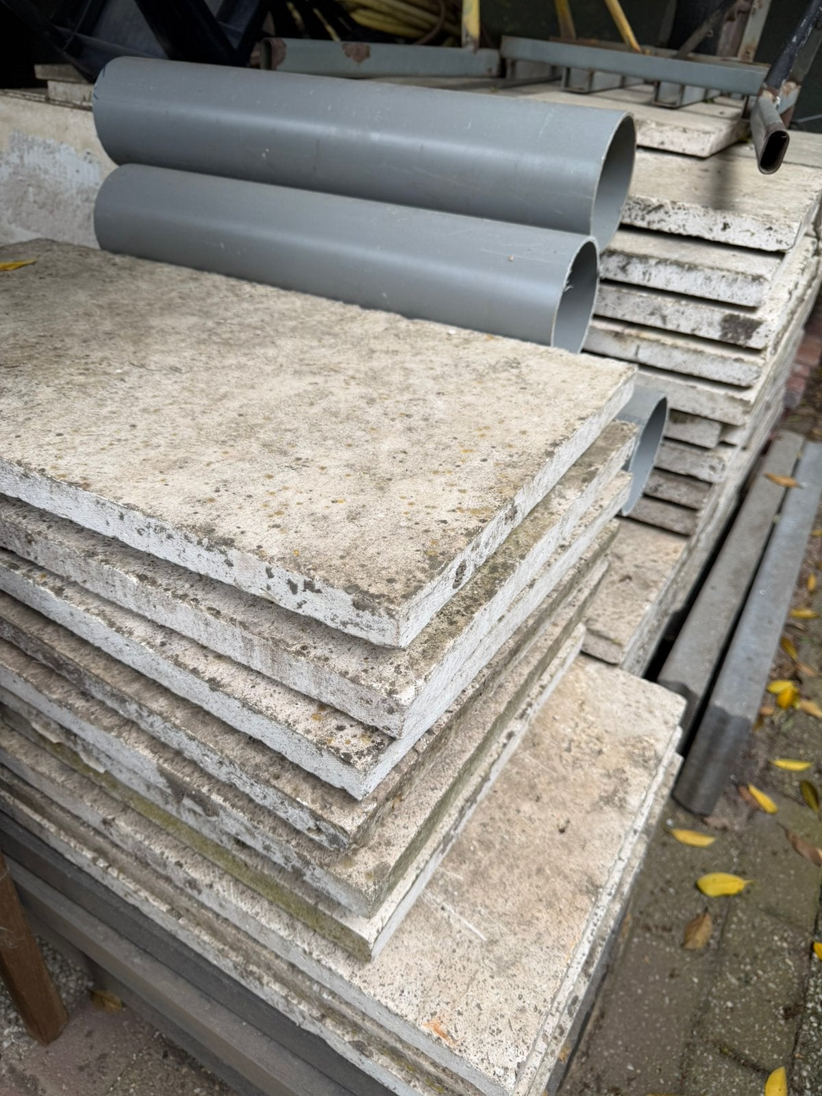 Terrastegels gratis afhalen!, Tuin en Terras, Ophalen, Overige materialen, Zo goed als nieuw, 10 m² of meer