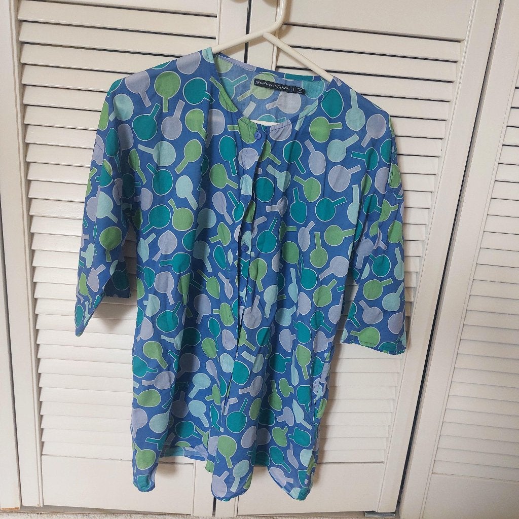 GUDRUN SJODEN BLOUSE SMALL, Kleding | Dames, Meerkleurig, Ophalen of Verzenden, Zo goed als nieuw, Gudrun sjoden