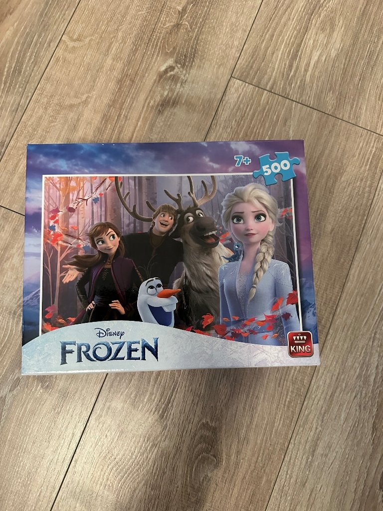 Puzzel Frozen, Ophalen, Meer dan 50 stukjes, Zo goed als nieuw, 6 jaar of ouder