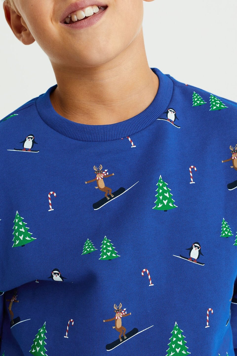 WE Fashion jongens kersttrui – maat 110/116, Ophalen of Verzenden, Zo goed als nieuw, Jongen, Trui of Vest