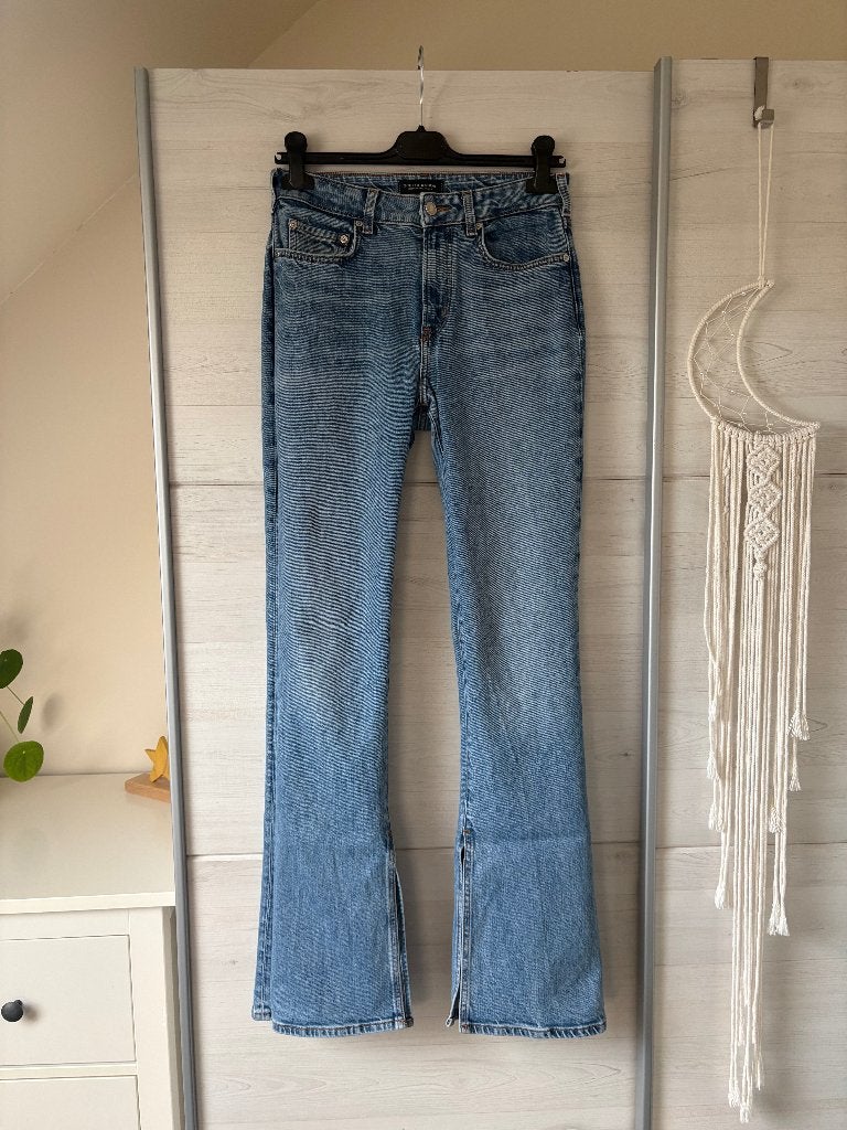 Scotch & Soda The Charm high rise Flared Jeans 26/32, Blauw, Nieuw, Scotch & Soda, Ophalen of Verzenden