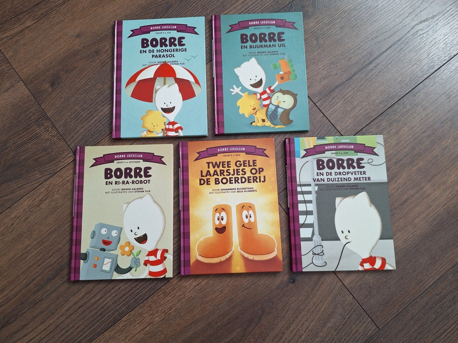5 Borre Boekjes Groep 0, Fictie algemeen, Jongen of Meisje, Ophalen of Verzenden, Zo goed als nieuw