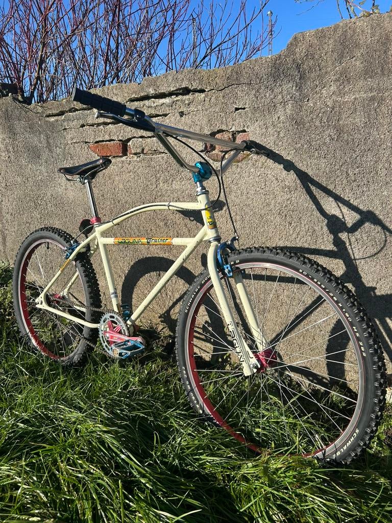Laguna Cruiser Klunker BMX vintage Shimano DX MX1000 Suntour, Ophalen, Gebruikt, Staal