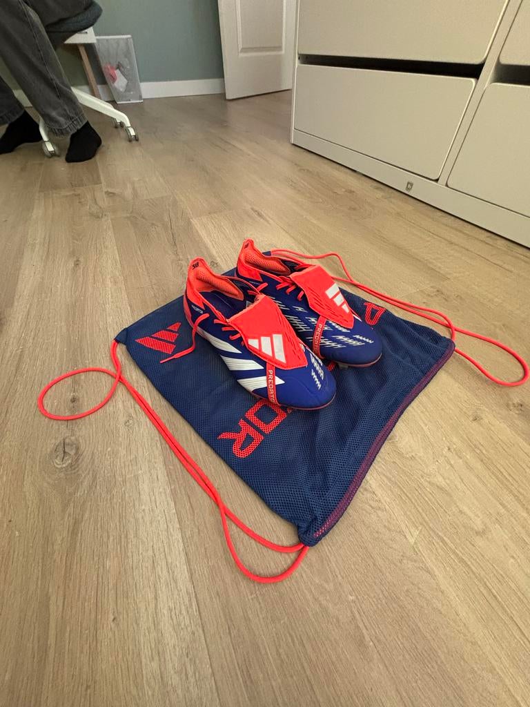 Adidas Predator FT Gras Voetbalschoenen (FG/AG) - Maat 42, Ophalen of Verzenden, Zo goed als nieuw, Schoenen