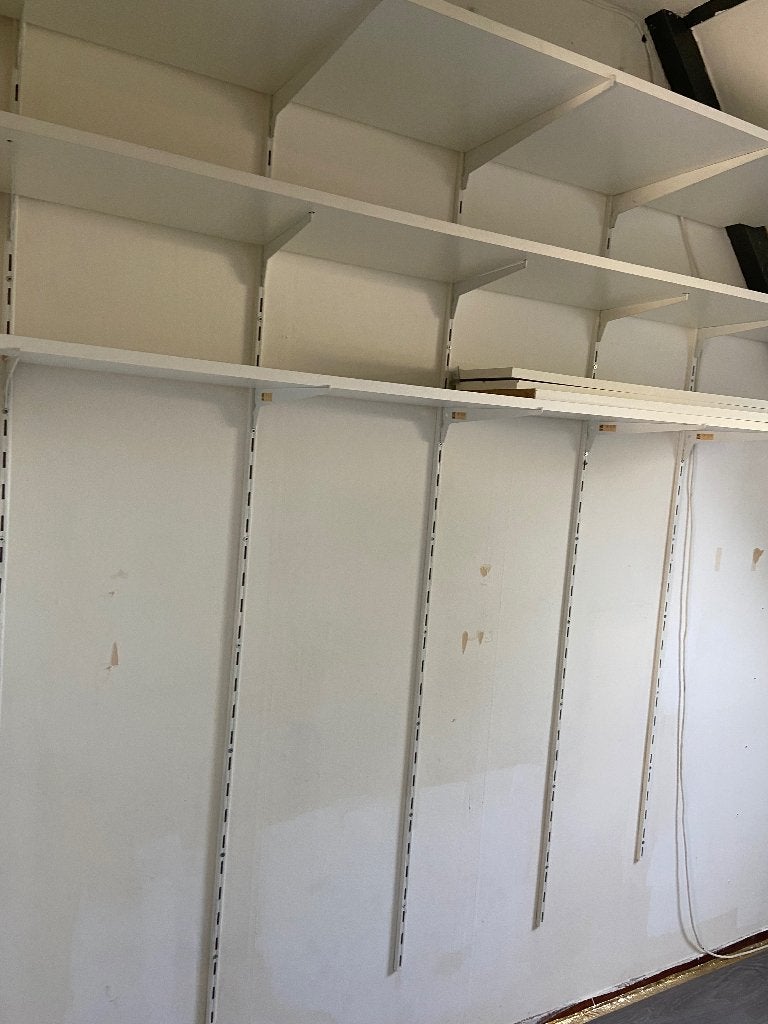 Wandrailsysteem / wandrails met planken, Ophalen