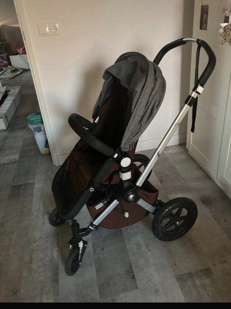Bugaboo Cameleon 3 met wiegje, voetenzak en bekleding, Kinderen en Baby's, Kinderwagens en Combinaties, Ophalen, Gebruikt, Bugaboo