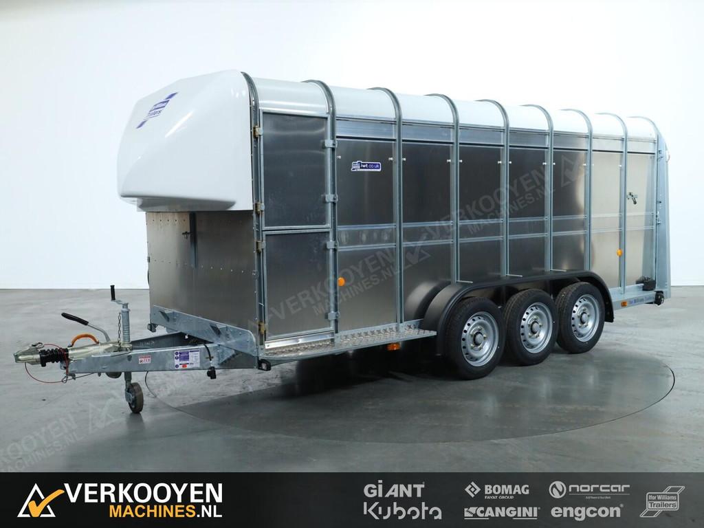 2026 Ifor Williams TA510 16x6 (497x178x182cm) Veetrailer 3-a, Zakelijke goederen, Agrarisch | Werktuigen, Veehouderij, Overige typen