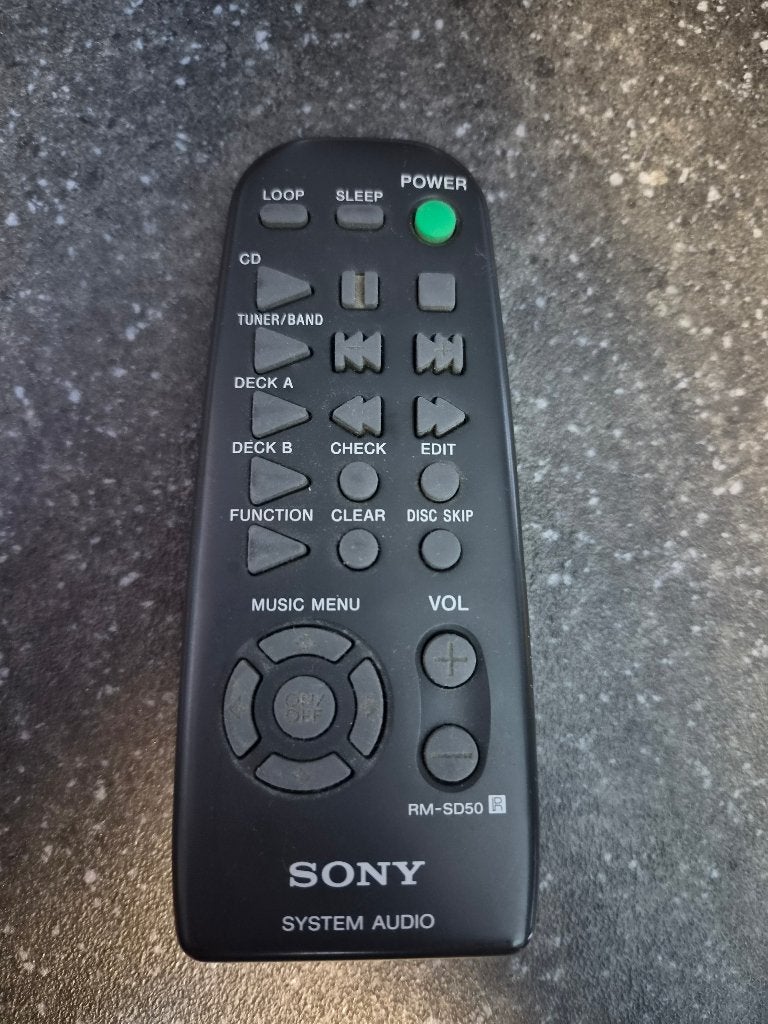 Sony RM-SD50 Afstandbediening, Ophalen of Verzenden, Gebruikt, Origineel, Dvd