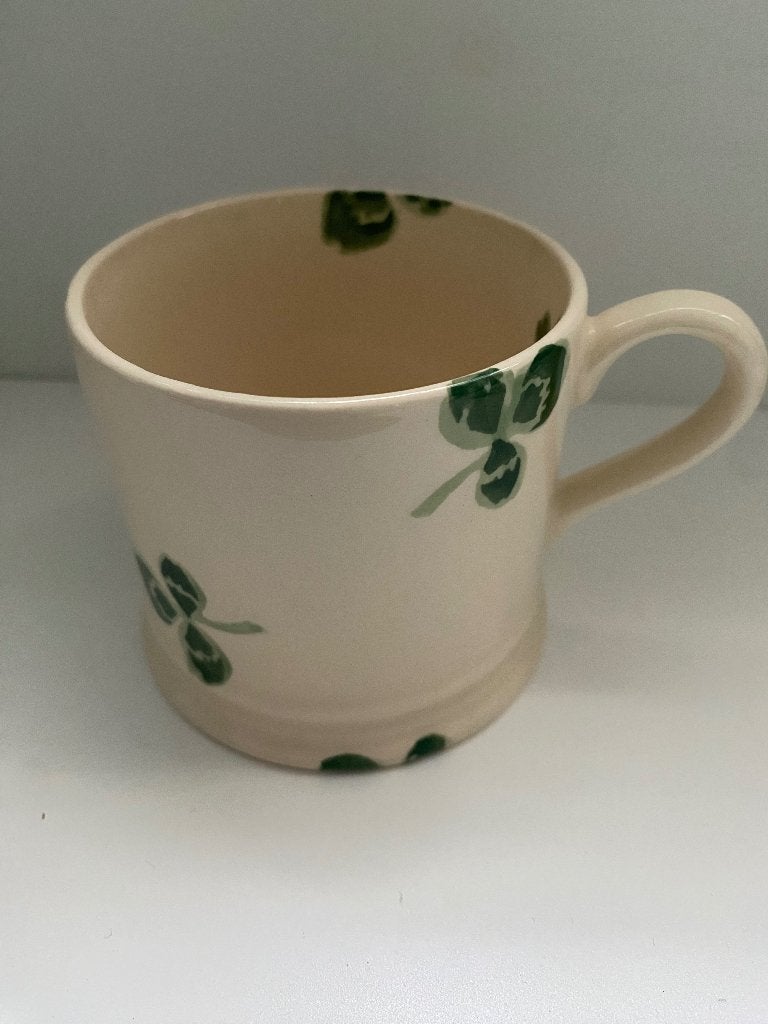 Emma Bridgewater small mug clover, Zo goed als nieuw, Overige stijlen, Aardewerk, Mok