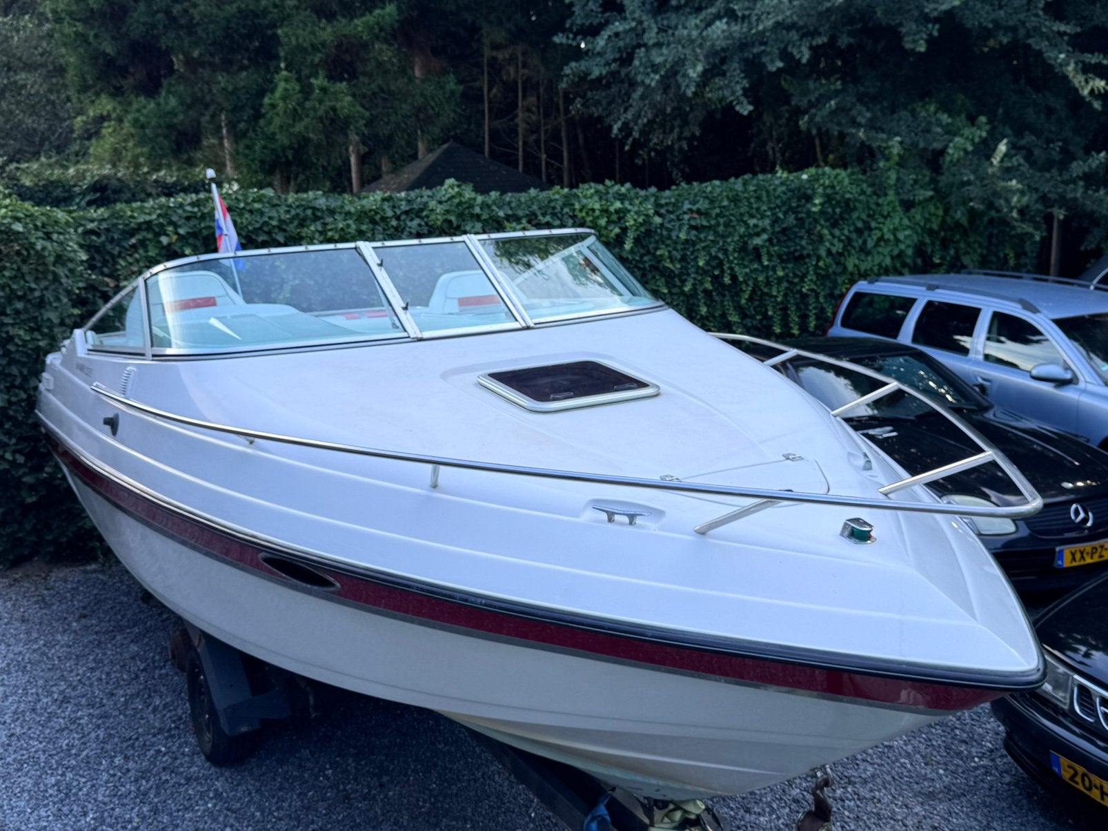 Speedboot cobia 22.5. voet., Watersport en Boten, Ophalen, Gebruikt, Elektrische start, Polyester