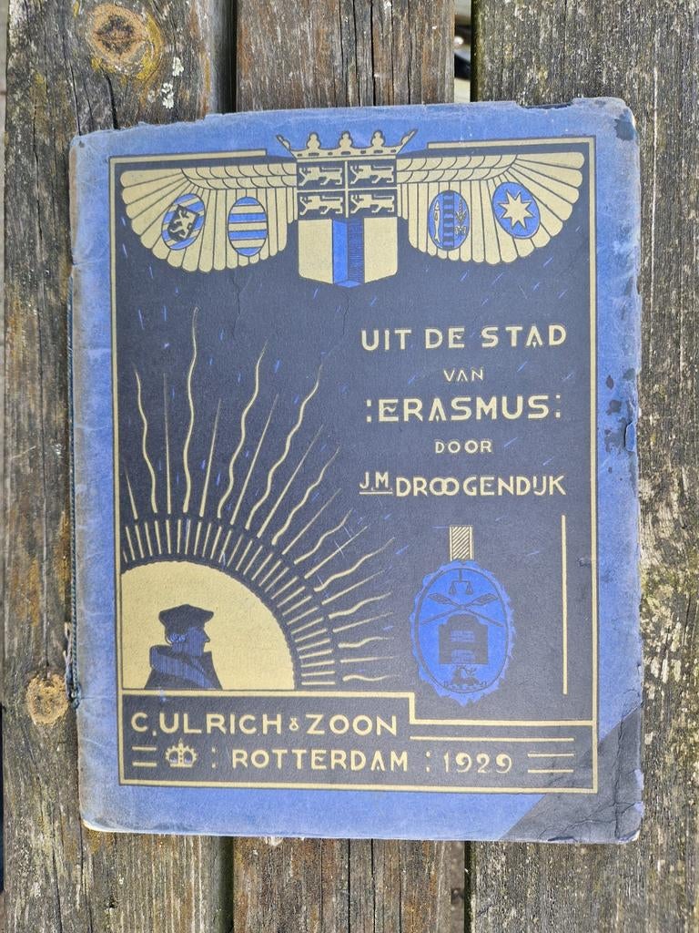 Plaatjesalbum 1929 - Uit de Stad van Erasmus - Ulrich, Boeken, Prentenboeken en Plaatjesalbums, Ophalen of Verzenden, Gelezen