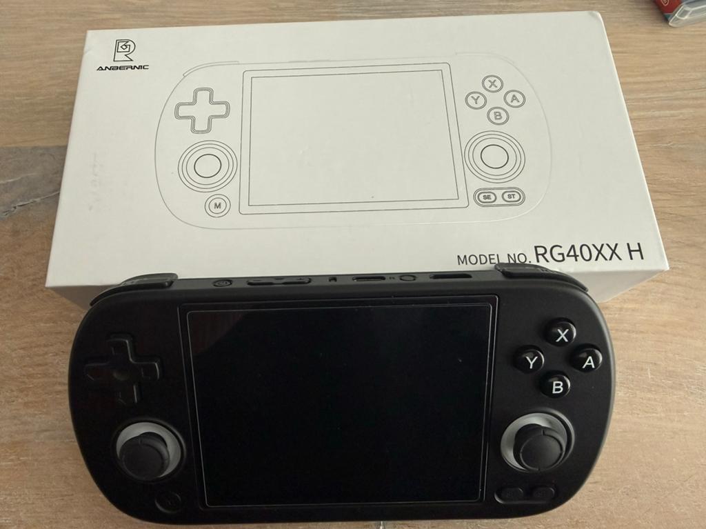 Anbernic RG40XX H Retro Gaming Handheld Console, Spelcomputers en Games, Ophalen of Verzenden, Anbernic, Zo goed als nieuw