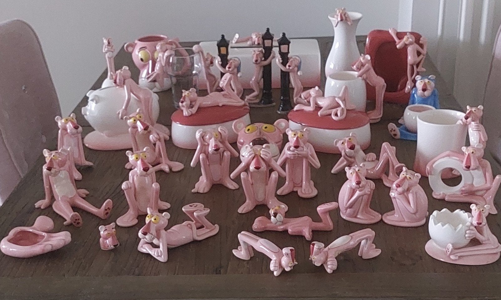 Vintage Pink panther/ roze panter 80er jaren, Ophalen