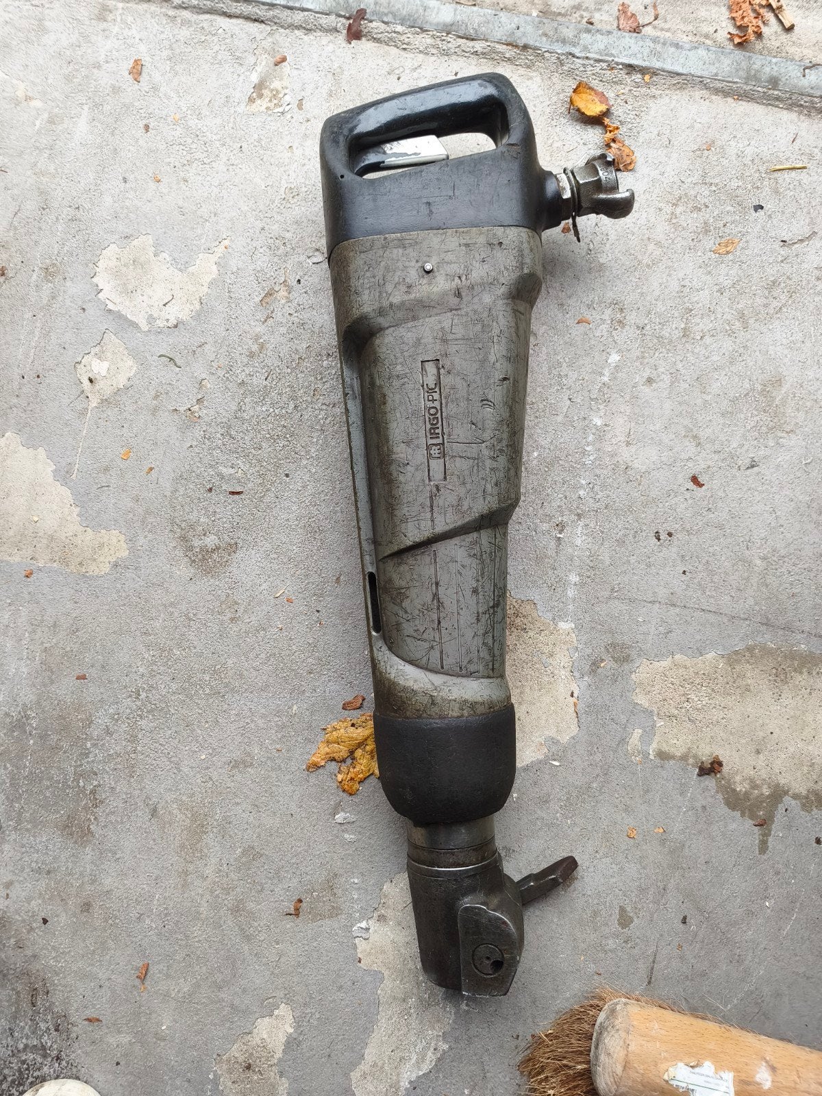 Ingresoll Irgo-pic Pneumatische breekhamer sloophamer, Doe-het-zelf en Verbouw, 100 liter of meer, Ophalen of Verzenden, 200 tot 400 liter/min