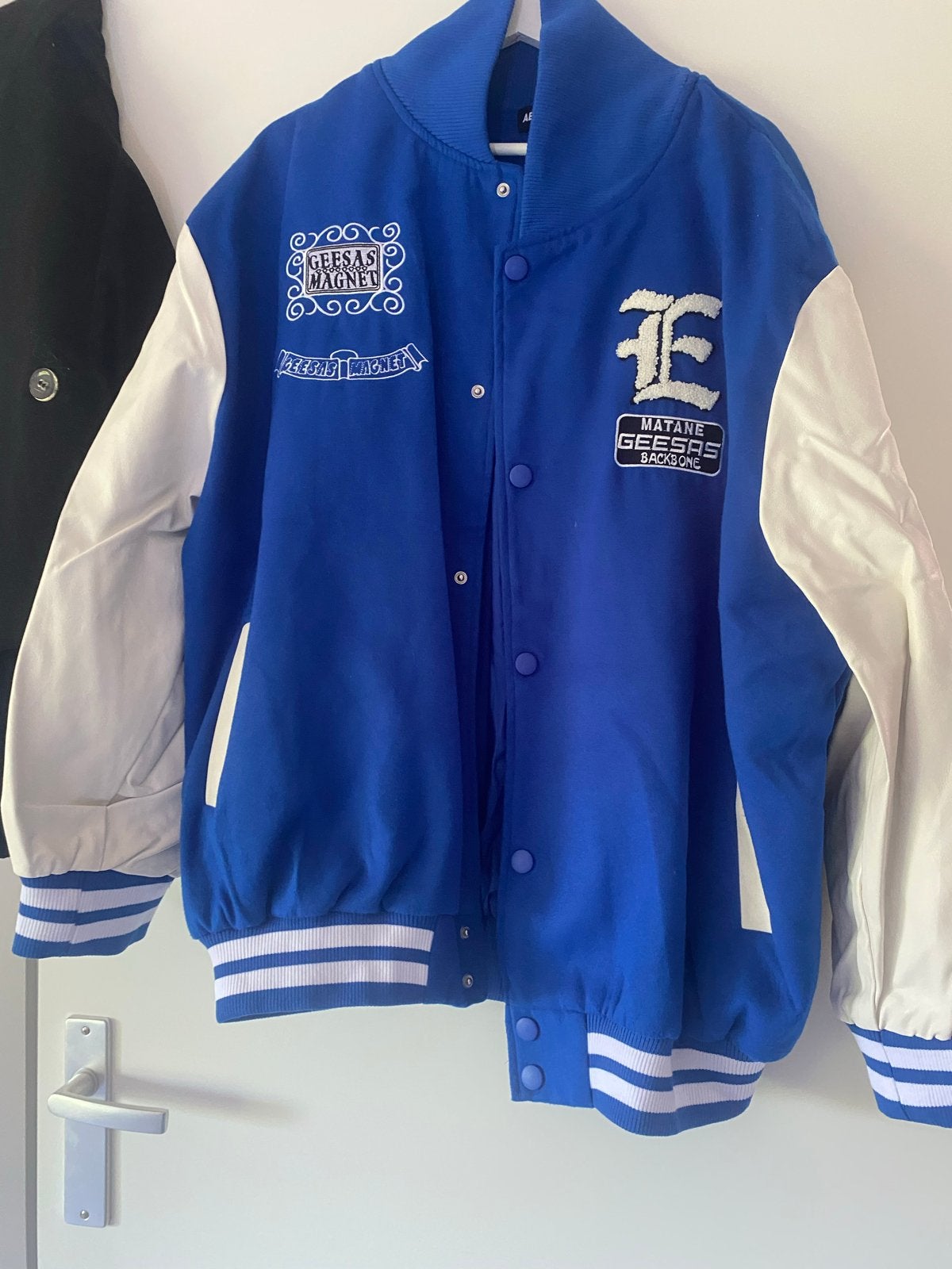 Stijlvol college jack - Zo goed als nieuw, Ophalen of Verzenden, Zo goed als nieuw, Maat 38/40 (M), Blauw