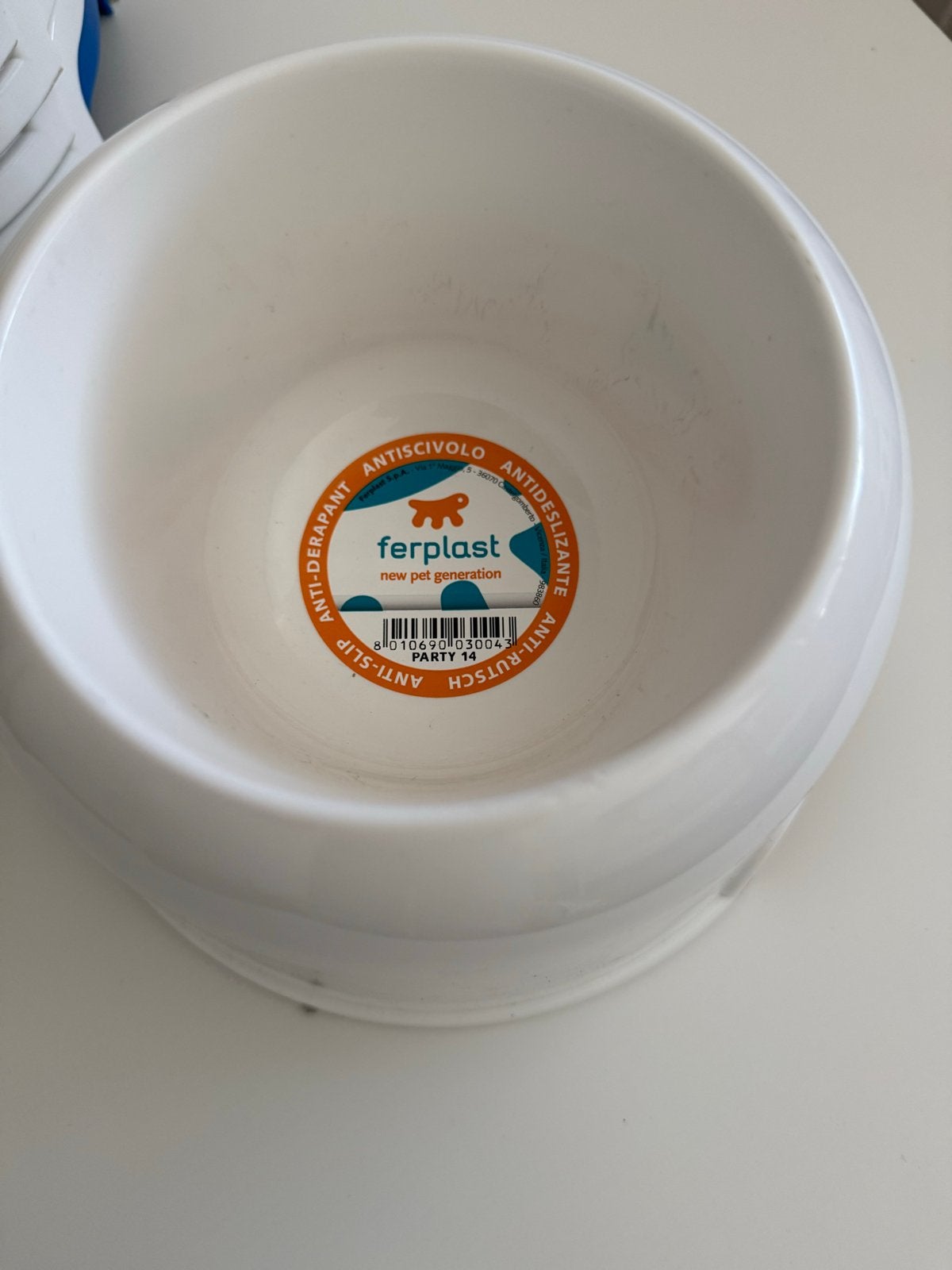 Ferplast hoge waterbak, Ophalen of Verzenden, Nieuw, Voer-/drinkbak