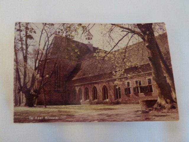 Ter Apel 1965 Klooster (Fotokaart !), Ophalen of Verzenden, 1960 tot 1980, Gelopen, Groningen