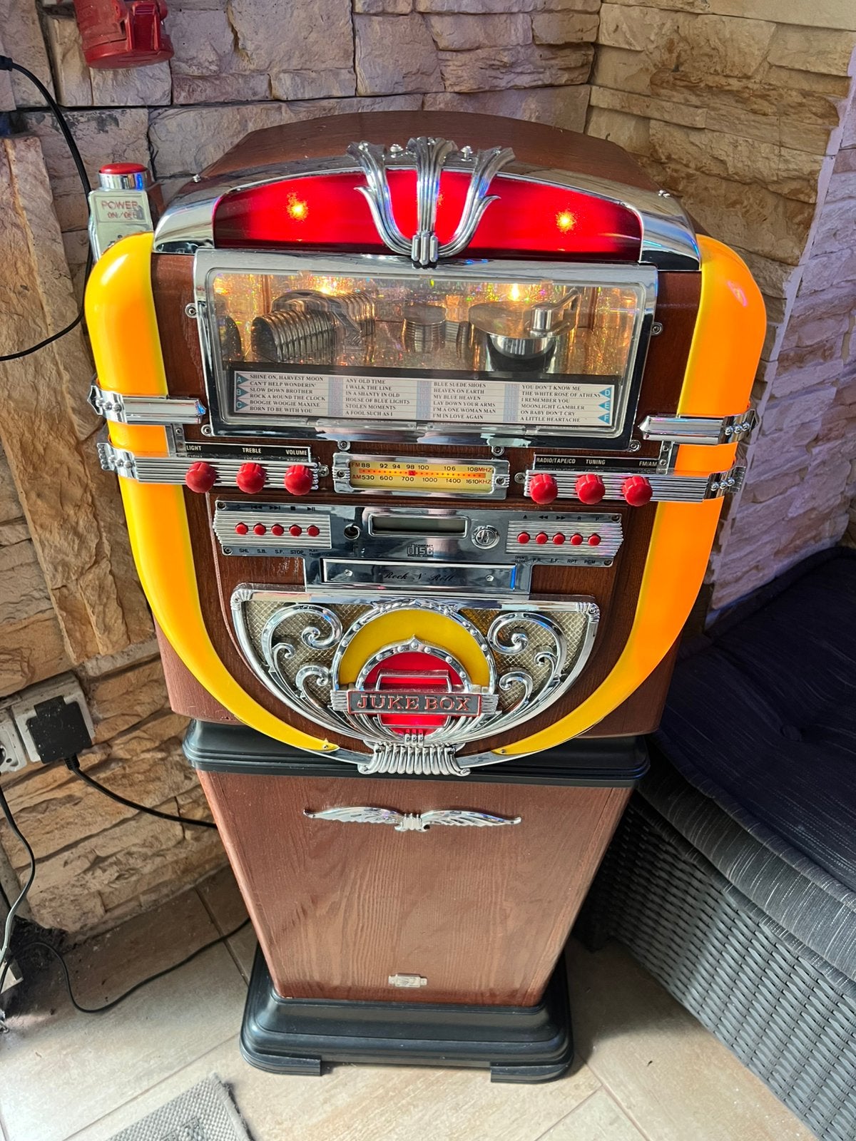 Jukebox Wurlitzer „71“ Mini, Verzamelen, Automaten | Jukeboxen, Ophalen, Zo goed als nieuw, 1970 tot heden, Wurlitzer