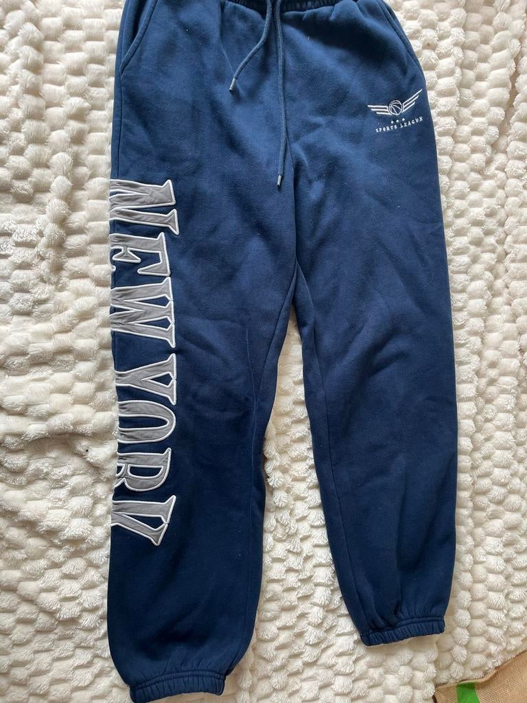 Blauwe New Yorker joggingbroek - Maat XXS, Kleding | Dames, Broeken en Pantalons, Ophalen of Verzenden, Zo goed als nieuw, Maat 34 (XS) of kleiner