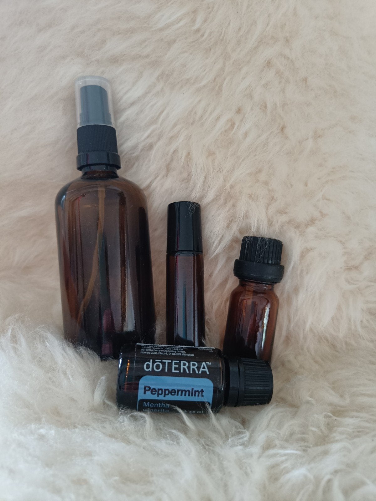 doTERRA Peppermint met flesjes nieuw!, Ophalen of Verzenden, Nieuw, Overige kleuren