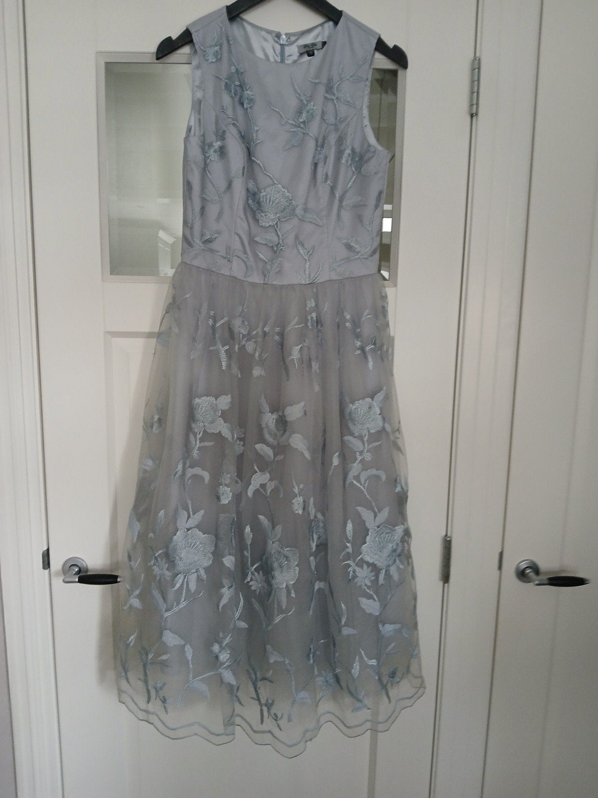 Gloednieuwe vintage feestjurk, Kleding | Dames, Gelegenheidskleding, Ophalen of Verzenden, Nieuw, Blauw, Galajurk