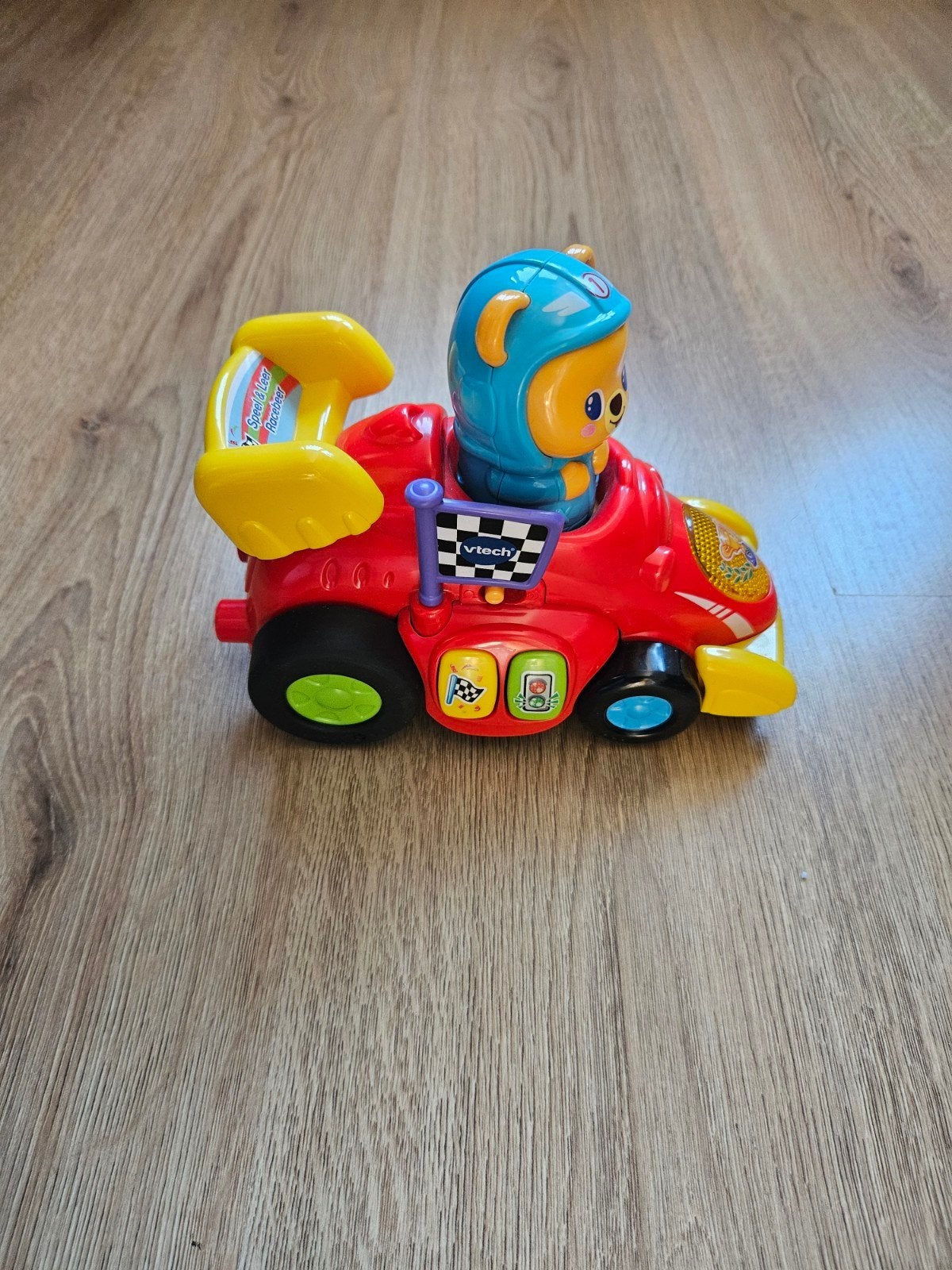 VTech Speel & Leer Racebeer - Interactieve Raceauto, Ophalen, Zo goed als nieuw