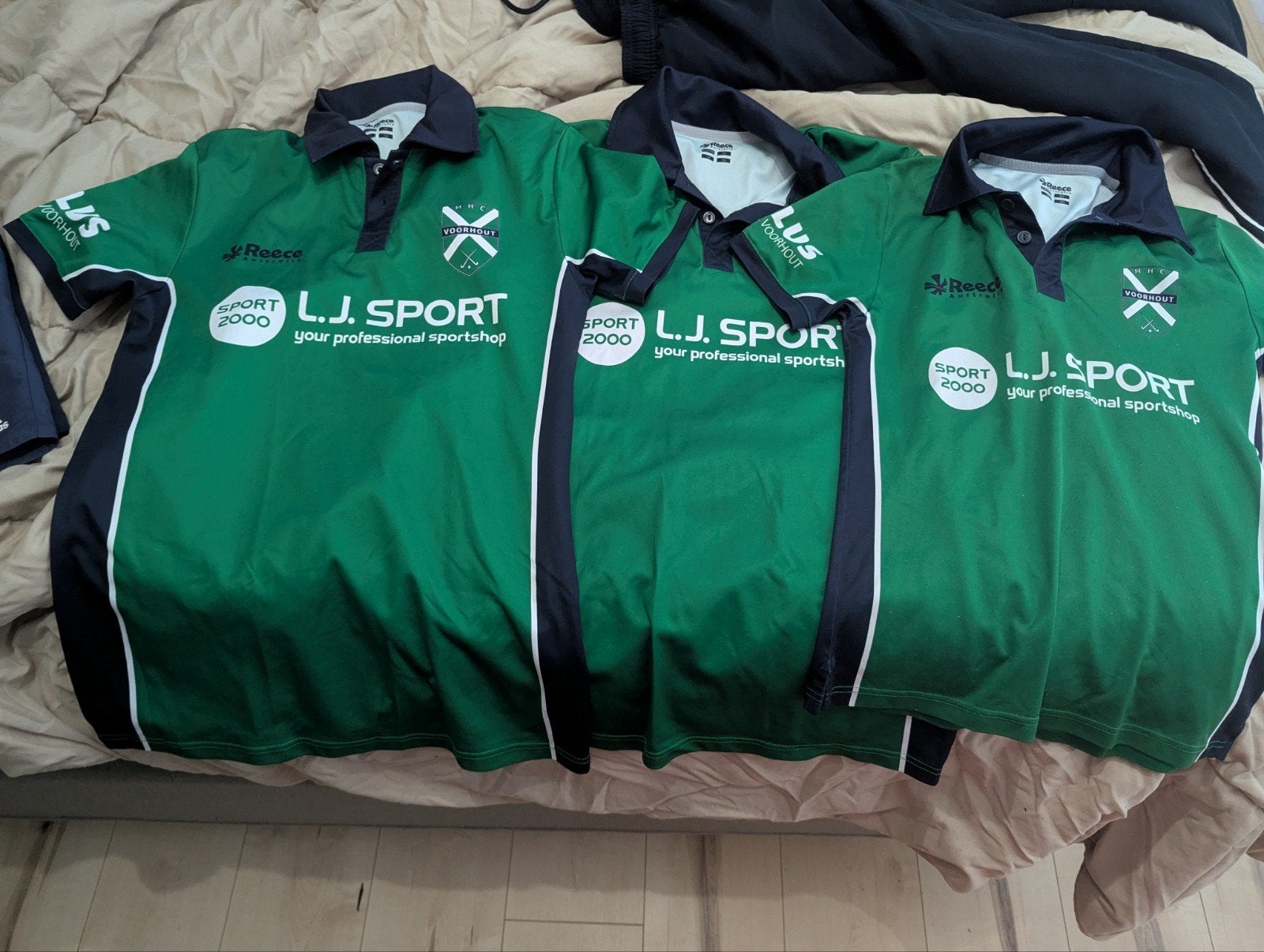 Tshirts mhc Voorhout  nog 2 in maat 140, Ophalen, Gebruikt, Kleding